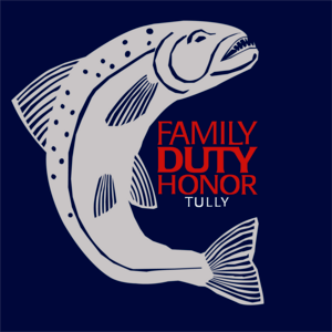 House Tully - family, duty, honor Logo PNG Vector