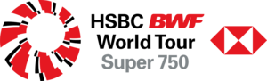 HSBC BWF World Tour Super 750 Logo PNG Vector