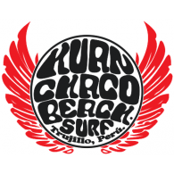 Huan Chaco Beach Surf Logo Vector