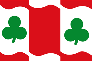Húns flag Logo Vector
