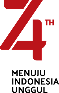 HUT Kemerdekaan Republik Indonesia ke 74 Logo Vector