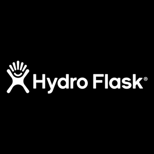 Hydro flask logo store sticker