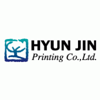 Hyun Jin Printing Logo Vector