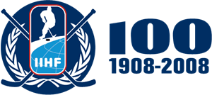IIHF 100 Year Anniversary Logo PNG Vector