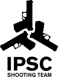 IPSC Shooting Team Logo PNG Vector
