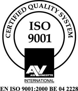 ISO 9001:2000 AIB Vincotte Logo Vector