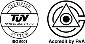 ISO 9001 VCA / TUV Logo Vector