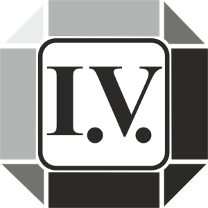 I.V. Logo Vector