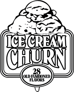 Ice Cream Churn Logo PNG Vector