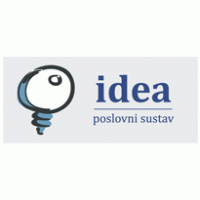 Idea Poslovni Sustav Logo PNG Vector
