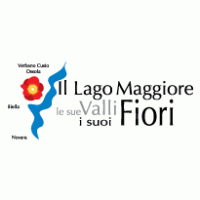 Il Lago Maggiore le Sue Valli i suoi Fiori Logo Vector