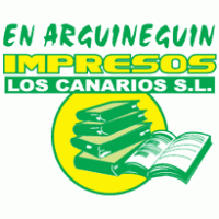 Impreso Los Canarios Logo PNG Vector