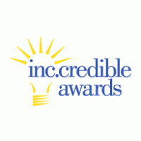 Inc. Credible Awards Logo Vector