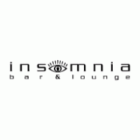 Insomnia Bar & Lounge Logo Vector