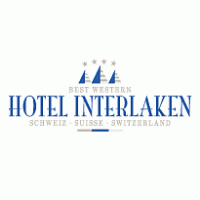 Interlaken Hotel Logo Vector