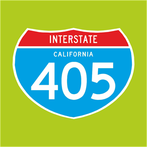 Interstate 405 Logo PNG Vector