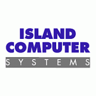 Island Computer Logo PNG Vector