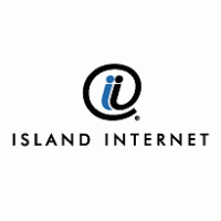 Island Internet Logo Vector