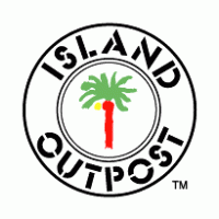 Island Outpost Logo Vector