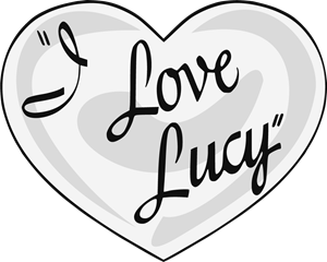 I Love Lucy Logo PNG Vector