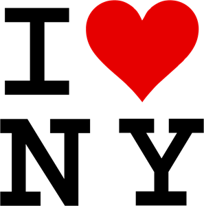 I Love NY Logo PNG Vector