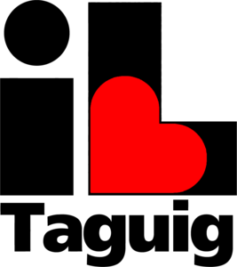 I Love Taguig Logo PNG Vector