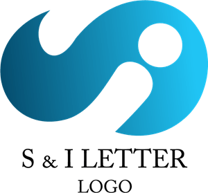 I S Letter Logo PNG Vector
