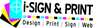 i sign and print Logo PNG Vector