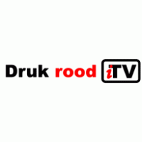 iTV: Druk rood Logo PNG Vector