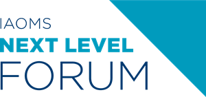 IAOMS Next Level Forum Logo Vector