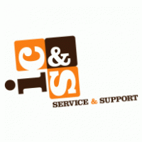 IC&S Service & Support Logo PNG Vector