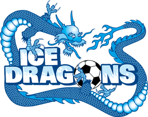 Ice Dragons Soccer Logo PNG Vector
