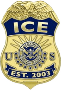 ICE Immigration and Customs Enforcement Logo PNG Vector