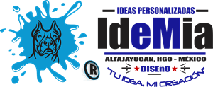 IdeMia - Bordados & Diseño Gráfico Logo Vector