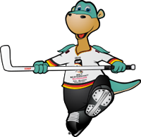 IIHF 2010 World Championship mascot Logo Vector
