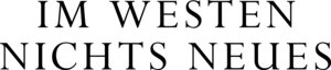 Im Westen nichts Neues Logo PNG Vector