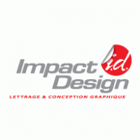 Impact Design Logo PNG Vector