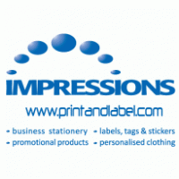 Impressions print & label Logo PNG Vector
