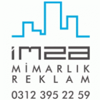 imza mimarlik reklam Logo Vector