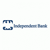 Independent Bank Horizontal Logo PNG Vector