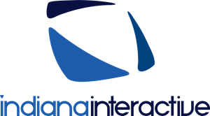 Indiana Interactive Logo Vector