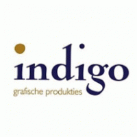 Indigo grafische produkties Logo Vector