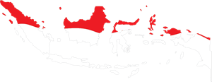 Indonesia Map Logo PNG Vector
