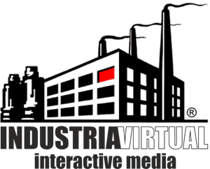 Industria Virtual Logo Vector