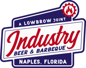 Industry Beer & Barbeque Logo PNG Vector