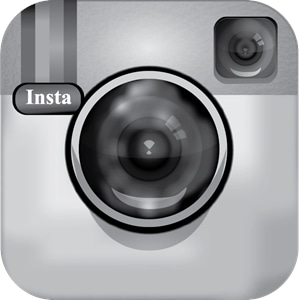 Instagram (Black) Logo Vector