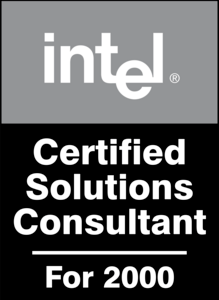 Intel Certified Solutions Consultant Logo PNG Vector