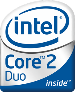 Intel Core 2 Duo Logo PNG Vector