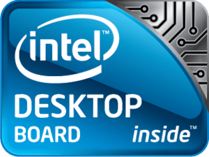 Intel Desktop Board Inside Logo PNG Vector