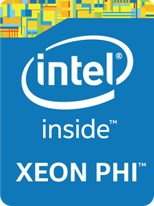 Intel Inside Xeon PHI Logo PNG Vector